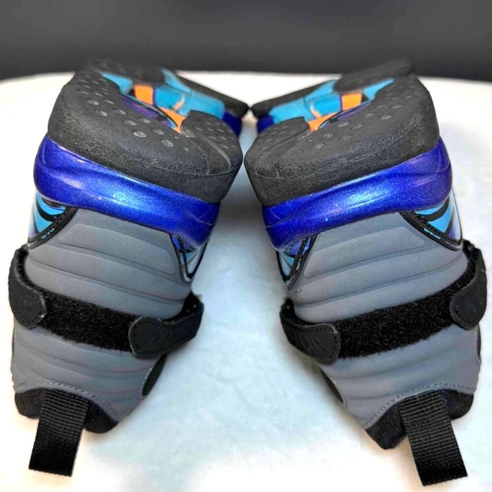 Air Jordan 8 Retro BG “Aqua” (2015) – 305368-025 | 7Y - Picture 6 of 11